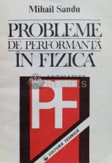 Probleme de performanta in fizica - 1992 - Mihail Sandu (I14) foto
