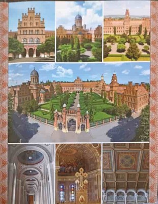 THE RESIDENCE OF THE METROPOLITANS OF BUKOVYNA AND DALMATIA. EDITIE BILINGVA RUSA-ENGLEZA-STEPAN MELNYCHUK-240691 foto