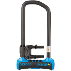 Antifurt Bicicleta Oxford Shackle14 Pro U-Lock 320mm x 177mm Otel Negru / Albastru LK322