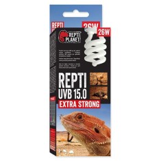 Bec REPTI PLANET Repti UVB 15.0 Extra Strong 26W foto