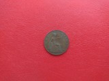 REGATUL UNIT ( ANGLIA ) - Moneda ONE PENNY 1917 ( bronz )