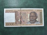 MADAGASCAR 10.000 FRANCI 1995 VF +