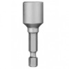 Bit tubulara Topmaster 338601, 10 mm, 1/4 inch, 42mm, Cr-V, magnet