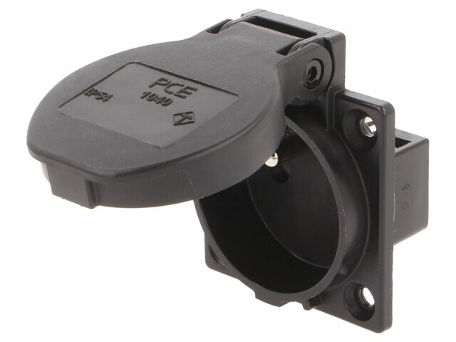 Conector Alimentare AC 230V 16A Negru 3 PIN