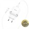 Incarcator Retea cu Cablu microUSB HOCO N3 18W 3A 1 x USB-A Alb