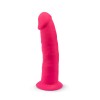 7.5 inch Realistic Silicone Dual Density Dildo with Suction Cup Pink