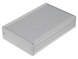 Carcasă aluminiu gri AKG 69x100x24mm
