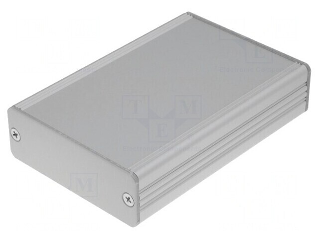Carcasă aluminiu gri AKG 69x100x24mm