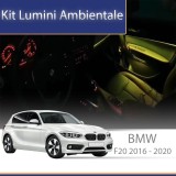 Lumini ambientale BMW Seria 1 (F20) 2016-2020 dedicat set complet control telefon sau sistem original