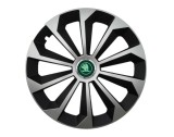 Cumpara ieftin Set 4 capace roti pentru Skoda Nou Verde, model Fame Mix, R15, Autohelix MSA