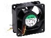 Ventilator 60x60x25mm, 24V DC, volum aer 61.16m3/h, SUNON - PE60252B1-000U-G99