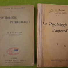 Psihologie patologica, 2 lucrari franceza, interbelic