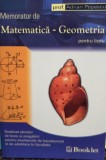 Adrian Popescu - Memorator de matematica - Geometria pentru liceu