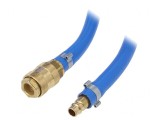 Furtun Pneumatic Flexibil 10m Cuplă Rapidă și Racord