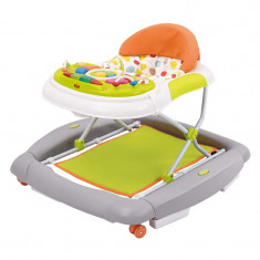 Premergator copii 2 in 1 Honey Baby, sunete si lumini, maxim 12 kg, 6-18 luni, Multicolor foto