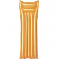 Saltea pentru plaja, Bestway Gold Swim 44044, dimensiune 69x183 cm, Auriu