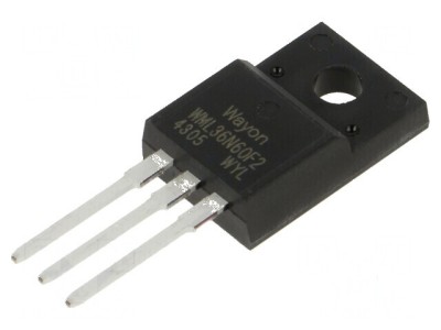 Tranzistor N-MOSFET WMOS&amp;trade; F2 600V 20A 100A 34W foto