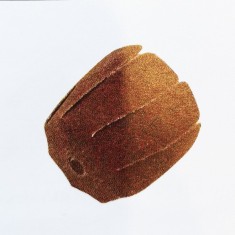 Set rezerve abrazive cap sferic mic (2 buc) 20x17 mm, Manșon abraziv pentru suporturi gonflabile Kirjes, granulație K 80