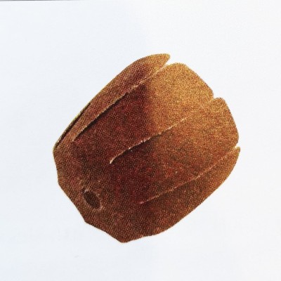Set rezerve abrazive cap sferic mic (2 buc) 20x17 mm, Manșon abraziv pentru suporturi gonflabile Kirjes, granulație K 150 foto