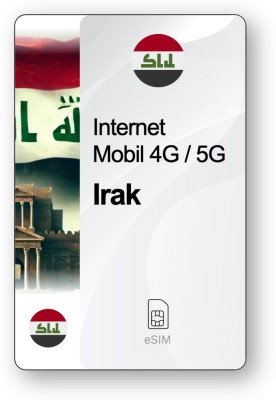 eSIM Internet Irak, valabil 30 zile, trafic 5 GB foto