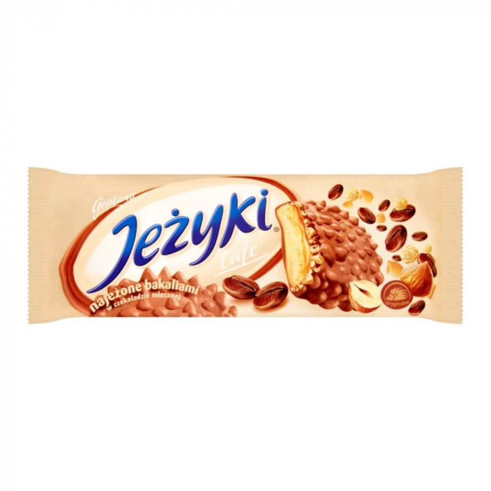 Biscuiti cu Aroma de Cafea Jezyki, 140 g, Biscuiti Dulci, Biscuiti Fursecuri, Biscuiti cu Cafea, Biscuiti Cafea, Fursecuri Cafea, Fursecuri Biscuiti,