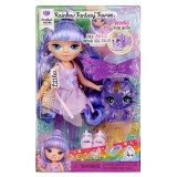 Cumpara ieftin Papusa Rainbow High Littles, Rainbow Fantasy Fairies, Amethyst, 543435EUC