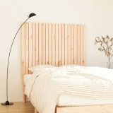 Gossi tablie de pat pentru perete, 127,5x3x110 cm, lemn masiv de pin