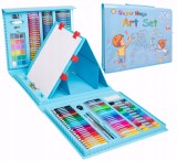 Set pentru Pictura si Desen &quot;LikeSmart Super Mega Art Set&quot;, Cutie pentru Depozitare si Organizare, 208 Piese