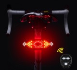 Cumpara ieftin Semnalizare Wireless Trotineta/Bicicleta Roco, USB, Baterie 800mAh, Lumini Siguranta, Accesorii Sport