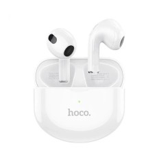 Casti Wireless EW35 Sonido Hoco, 250mAh, Bluetooth 5.3 TWS, Alb