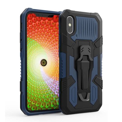 Husa iPhone 11 Pro 5.8 Plastic Warrior Albastru Antishock foto