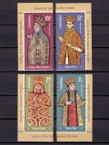 Cumpara ieftin ✅RO 2021 ,LP 2325 ," Doamnele Voievozilor Rom&acirc;ni ", serie incadrata + margine/tabs , MNH