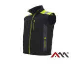 Vesta de protectie Classwork BZR Softs b, negru, marimea M, Artmas ART461070