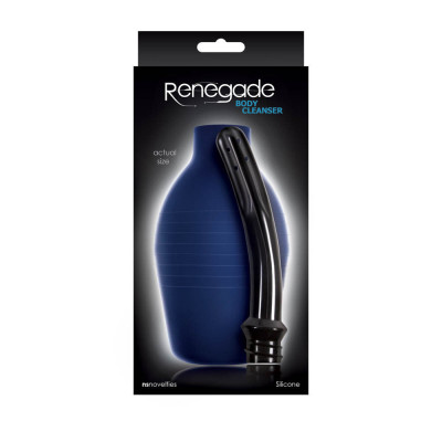 Renegade Body Cleanser - Irigator anal albastru foto