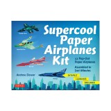 Supercool Paper Airplanes Kit: 12 Pop-Out Paper Airplanes; Assembled in about a Minute