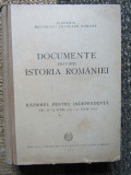 DOCUMENTE PRIVIND ISTORIA ROMANIEI - RAZBOIUL PENTRU INDEPENDENTA - vol. IV