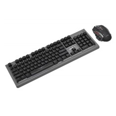 Set gaming, USB, tastatura si mouse cu leduri RGB, WB-595, 196918