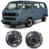 Faruri Fumurii Negri cu Mira potrivite pentru VW T3 79-92 + LT 75-85 Performance AutoTuning
