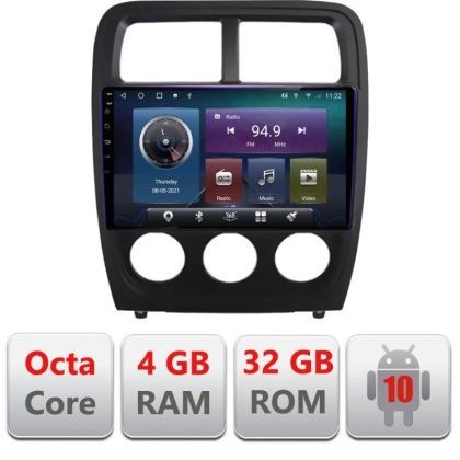 Navigatie Dodge Caliber 2010-2012 C-caliber Octa Core cu Android Radio Bluetooth Internet GPS WIFI 4+32GB CarStore Technology