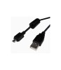 Cablu USB A tata - micro USB tata 1.8m HI-Speed cu ferita, Generic