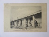 Carte postala crucea rosie franceza Maroc-Oudjda:spitalul militar,circulată 1907