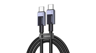 Cablu Ugreen L512 USB-C USB-C, Power Delivery, 5A, 1m, 480Mbps (gri stelar) foto