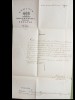 Scrisoare trimisa de prefectul de Suceava senatorului Iancu Prajescu 1871