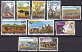 Rwanda 1965 fauna parc national MI 104-113 MNH
