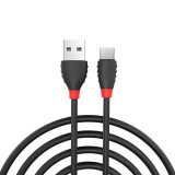 Cablu de Date USB-A la USB Type-C 10W, 2.4A, 1.2m Hoco Excellent charge (X27) Negru
