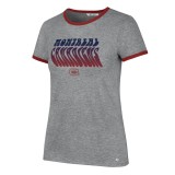 Montreal Canadiens tricou de dama Letter Ringer grey - L