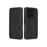 Cumpara ieftin Husa pentru Xiaomi Redmi Note 13 Techsuit Safe Wallet Plus Negru, Piele Ecologica