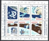 Polonia 1979 - Cosmonautica, bloc neuzat