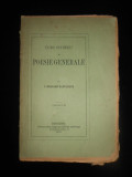 I. HELIADE RADULESCU - CURS INTREGU DE POESIE GENERALE volumul 3 (1870)