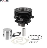 Set motor Ape 50 - Vespa 50 S - Special - PK 50 - PK 50 XL - FL - HP 2T AC 50cc D38.40 mm bolt 12 - 3 fante